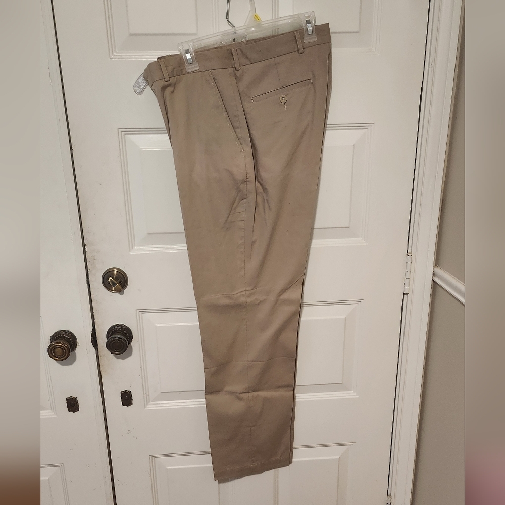 Blassport by Bill Blass Men's Dress Slacks Size 34 X 32 Beige